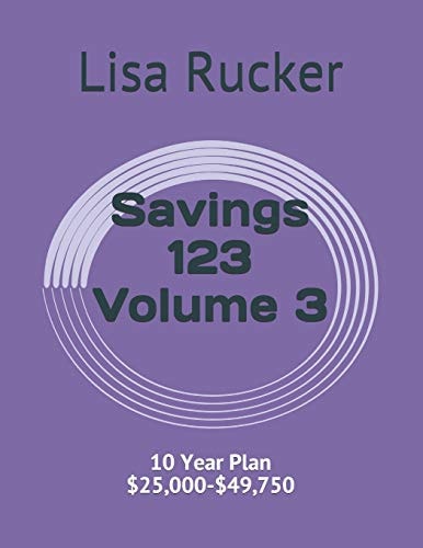 Savings 123 10 Year Plan $25,000-$49,750