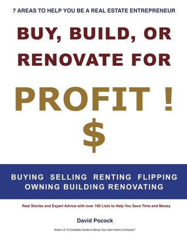 Buy, Build Or Renovate For Profit 21 Great Lists to Help You Make Money in Real Estate