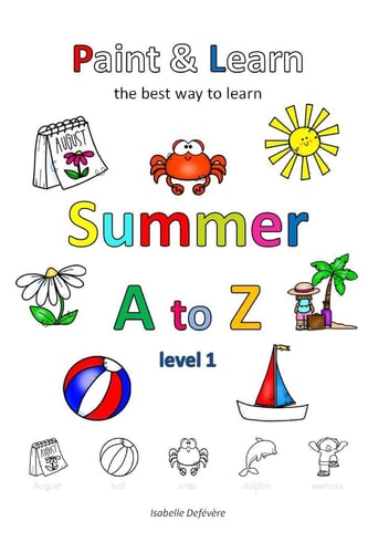 Paint & Learn Summer a to Z (level 1)