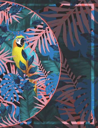 Tropical Journey Notebook - One - First Volume in a Series of Tropical Notebooks with Buddha Quotes