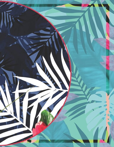 Tropical Journey Notebook- Two - Second Volume in a Series of Tropical Notebooks with Buddha Quotes