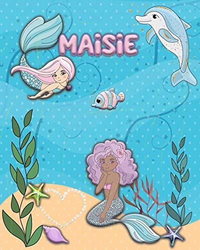 Handwriting Practice 120 Page Mermaid Pals Book Maisie Primary Grades Handwriting Book K-2
