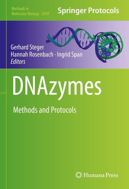 DNAzymes: Methods and Protocols