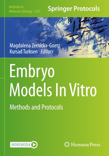 Embryo Models In Vitro: Methods and Protocols