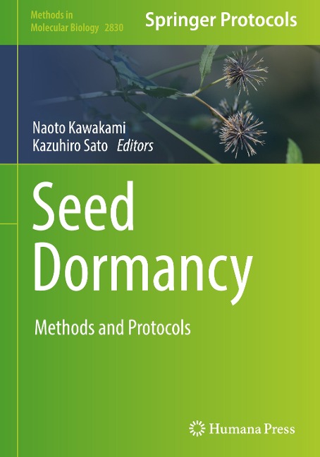 Seed Dormancy: Methods and Protocols