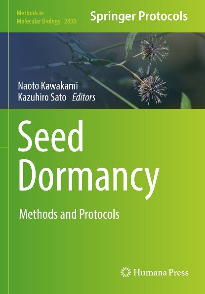 Seed Dormancy: Methods and Protocols
