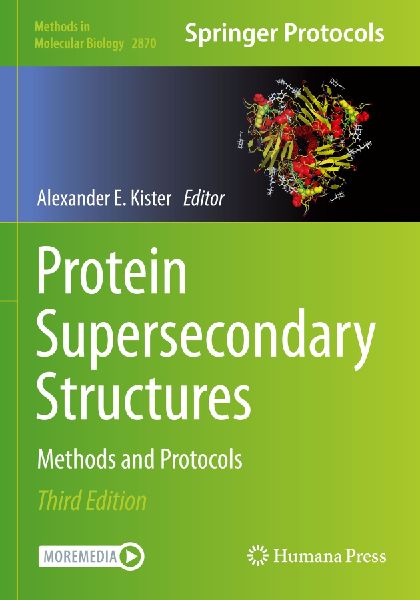 Protein Supersecondary Structures: Methods and Protocols
