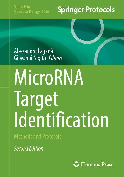 Microrna Target Identification: Methods and Protocols