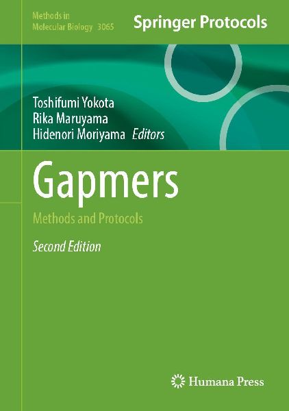 Gapmers: Methods and Protocols