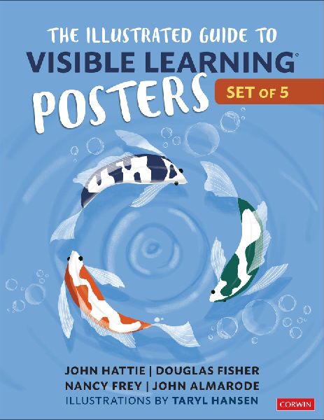 The Illustrated Guide to Visible Learning Posters (5-pack)