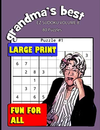Grandma's Best EZ Sudoku Volume 8