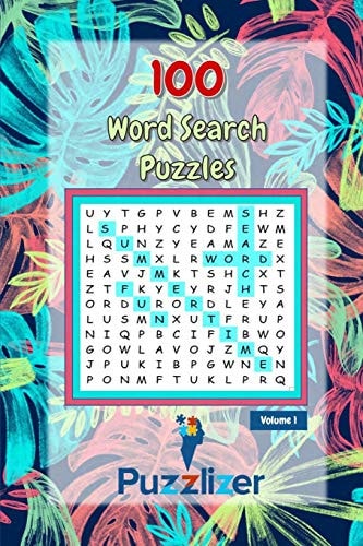 Puzzlizer Summer Time Fun 100 Word Search Puzzles, Volume 1