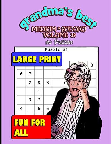 Grandma's Best Medium Sudoku Volume 14