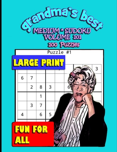 Grandma's Best Medium Sudoku Volume 101
