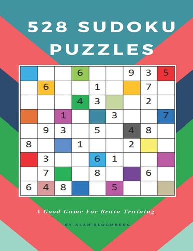 528 Sudoku Puzzles Brain Training For Beginner, Including Answer Keys
