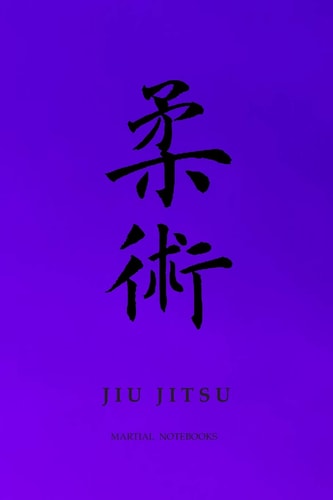 Martial Notebooks JIU JITSU Purple Belt 6 X 9