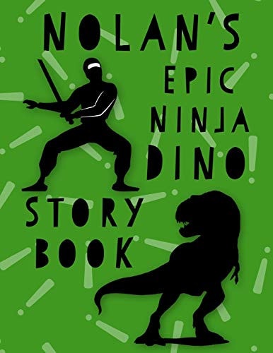 Epic Ninja Dino Story Book A Large Notebook for Awesome Kids to Draw and Tell Their Stories