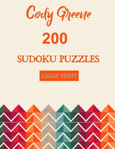 200 Sudoku Puzzles Easy to Hard Large Print Puzzles