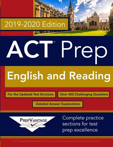 ACT Prep English and Reading: 2019-2020 Edition