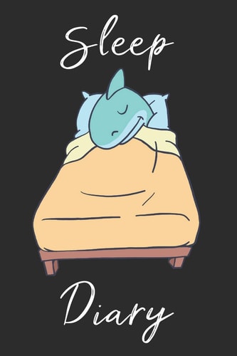 Shark Sleep Diary Track Sleep Times, Thoughts, Dreams and Insomnia.