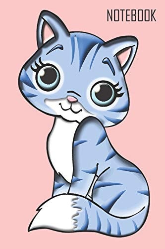 Notebook Cute Cat Book - Pretty Book to Write in - Meaningful Gift for Friend