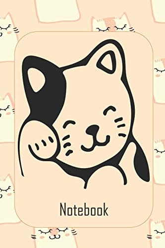 Notebook Cute Cat Book - Pretty Book to Write in - Meaningful Gift for Friend