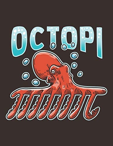 Octopi Octopus Mathematical Constant Notebook