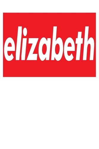 Elizabeth 6x9 College Ruled Line Paper 150 Pages