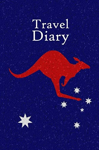 Travel Diary Notebook to Record the Travel Experiences in Australia I 124 Pages Checkered with Table of Contents