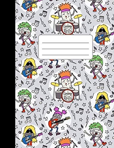 Geology Rocks! College Ruled Composition Notebook