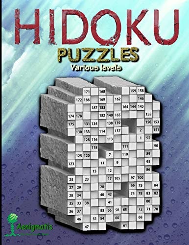 Hidoku Puzzles Various Levels