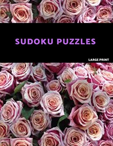 Sudoku Puzzles Large Print 100 Medium Sudoku Puzzle Book. One Puzzle Per Page with Room to Work.
