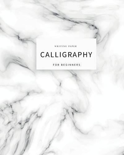 Calligraphy Writing Paper Calligraphy Paper Slanted Grid Workbook for Lettering Artist and Lettering for Beginners Slanted Grid Not Usable for Dip Pen Calligraphy Writing