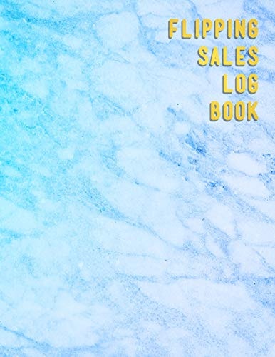 Flipping Sales Log Book Online Resellers Profit Tracking Log Book Website Users Looking to Track Their Business
