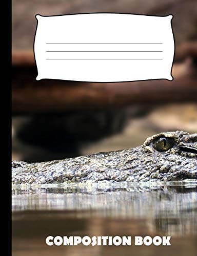 Composition Book Alligator Composition Notebook Wide Ruled