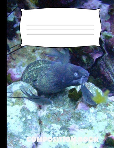 Composition Book Eel Composition Notebook Wide Ruled