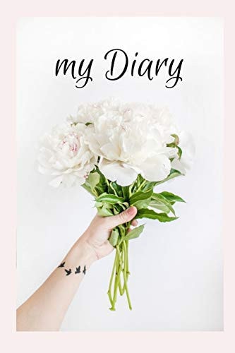 My Diary A Diary / Notebook with Romantic Cover - Wide Ruled Line Paper