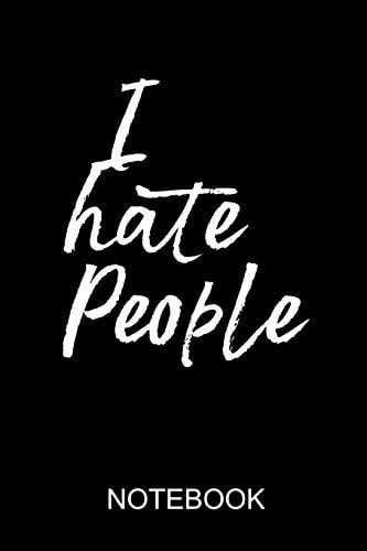 I Hate People A5 Notebook