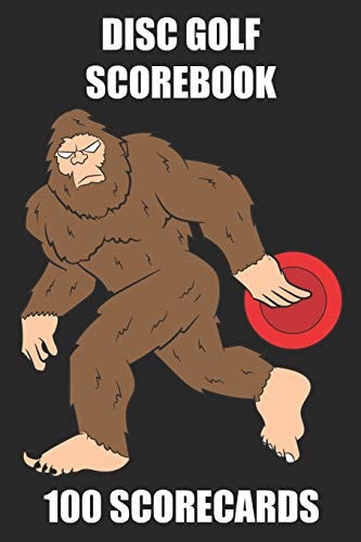 Disc Golf Scorebook 100 Scorecards Scorebook for 4 Players - Great Gift Idea Disc Golf Player