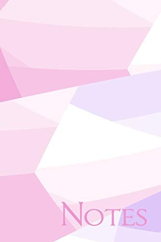 Notes Pink Geometric Dot Grid Notebook