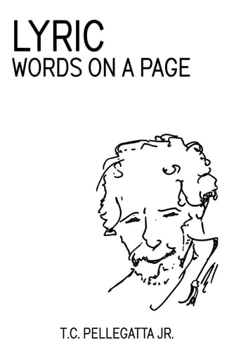 Lyric Words on a Page