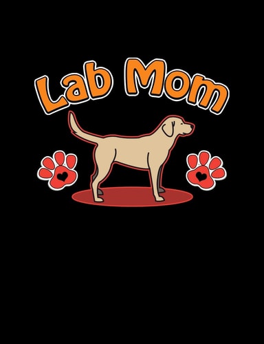 Lab Mom Funny Quotes and Pun Themed College Ruled Composition Notebook