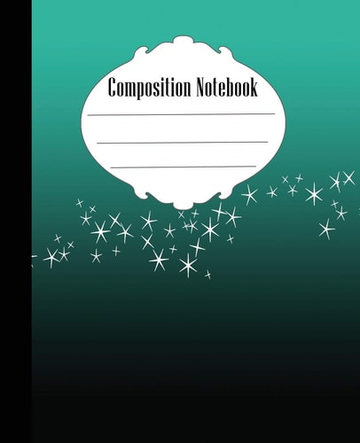 Composition Notebook Stars Composition Notebook Wide Ruled 7. 5 X 9. 25 In, 100 Pages Book for Kids, Teens, School, Students and Teachers