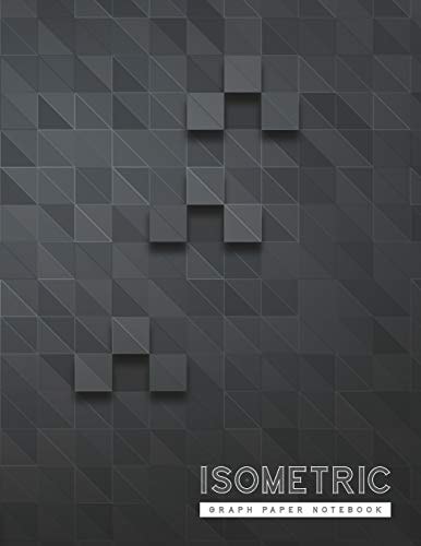Isometric Graph Paper Notebook 3D Graph Paper 1/4 Inch Equilateral Triangle Engineer Notebook Drafting Paper Isometric Pad