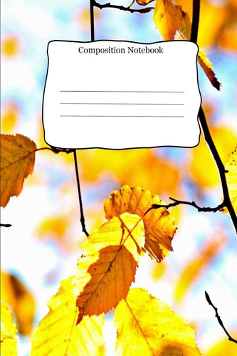 Composition Notebook Cool Nature Cover For School Kids that Love Writing Creative Stories