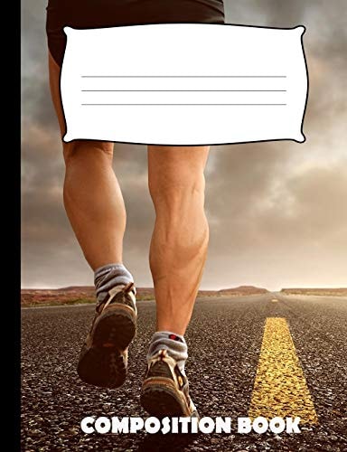 Composition Book Jogging Composition Notebook Wide Ruled