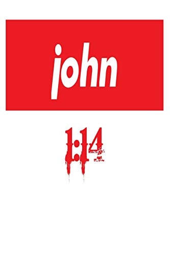 John 1 14: 6x9 College Ruled Line Paper 150 Pages