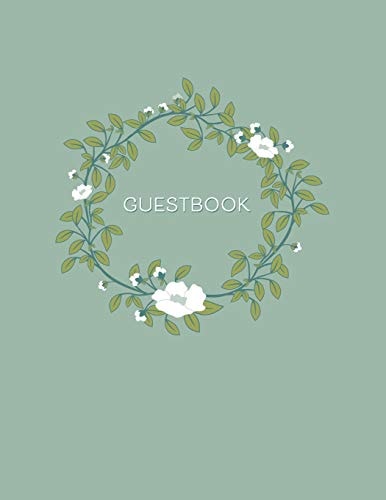 Guestbook Funeral Memorial Service Visitor Log Sign In Book