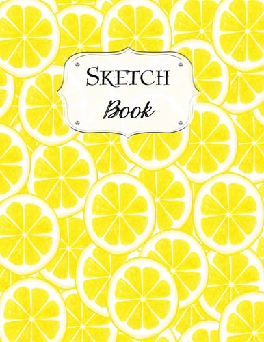 Sketch Book Lemon Sketchbook Scetchpad for Drawing Or Doodling Notebook Pad for Creative Artists #1