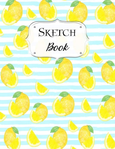 Sketch Book Lemon Sketchbook Scetchpad for Drawing Or Doodling Notebook Pad for Creative Artists #3